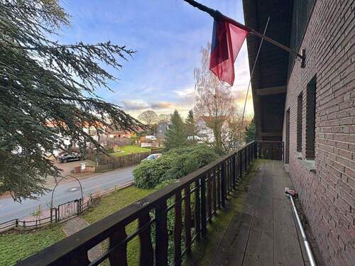 Balkon - Preiswerte Obergeschoss-Wohnung im Stadtkern