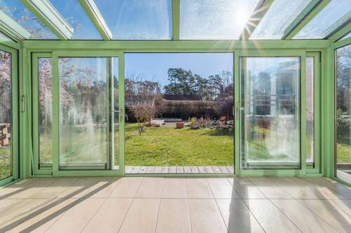 Ausblick aus dem Wintergarten - 