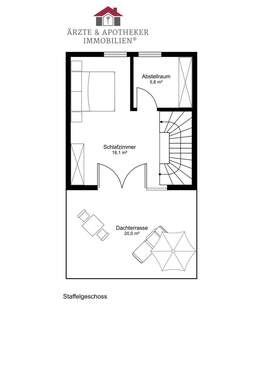Staffelgeschoss - 