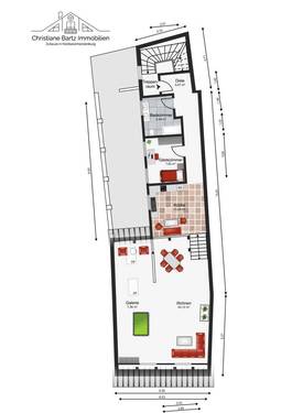 Dachgeschoss_Neubau - Mehrfamilienhaus, Wohnhaus in Wismar