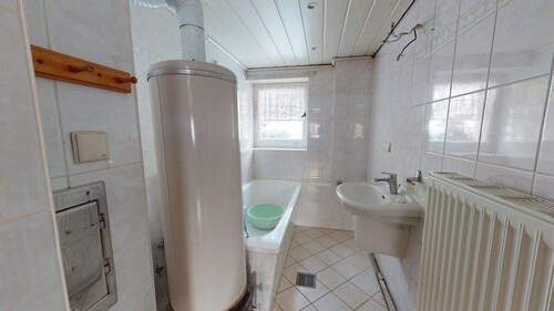 Tageslichtbad im Erdgeschoss - 