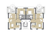 012 - Haus A - Grundriss Staffelgeschoss - 