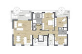 016 - Haus B - Grundriss Staffelgeschoss - 