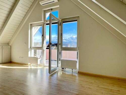 Schlafen - - DG mit tollem Fernblick, ideal zum Wohnen und Arbeiten - 360° VIEW