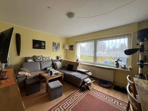 Wohnzimmer EG rechts - Mehrfamilienhaus, Wohnhaus zum Kaufen in Linnich