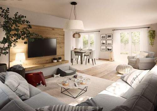 Landhaus_142_Wohnzimmer - Einfamilienhaus mit 154,60 m&sup2; in Neustadt-Glewe zum Kaufen