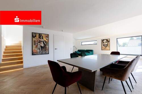 Wohn-/ Essbereich - Luxuriöse Galeriewohnung der besonderen Art!