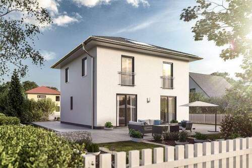Gartenseite - 4 Zimmer Mehrfamilienhaus, Wohnhaus in Neustadt-Glewe