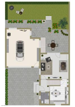 Erdgeschoss & Außenbereich - 