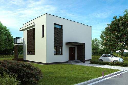 Aurelianus Außenansicht 1 mit Logo - 5 Zimmer Einfamilienhaus in Werl