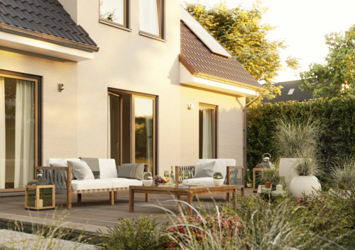 Terrasse - 6 Zimmer Einfamilienhaus in Neustadt-Glewe