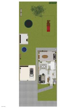 Erdgeschoss inkl. Außenbereich - 