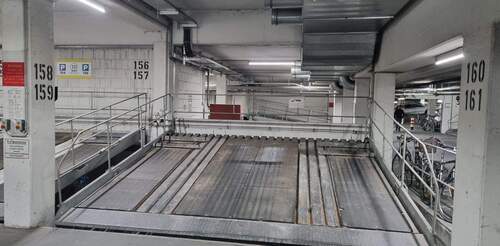 Beispiel, Doppelparker unten - 