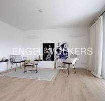 3-Zimmer-Wohnung mit offener Wohnküche, Südbalkon und Design-Bad nahe Kunsthalle - Wanne - Tübingen