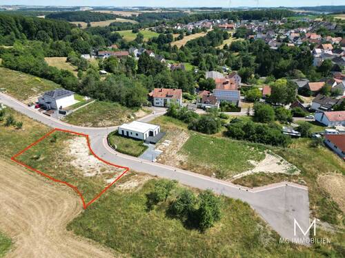 Ansicht Baugrundstück - Grundstück zum Kaufen in Kleinsteinhausen