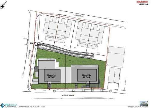 aufriss-2-gebaeude - 4 Zimmer Etagenwohnung zum Kaufen in Remich
