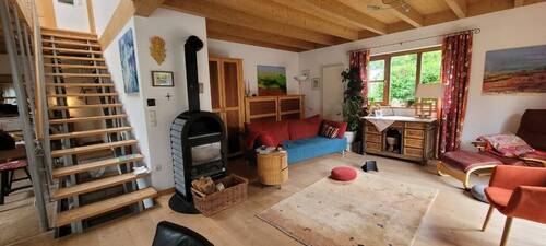 Blick ins Wohnzimmer - 