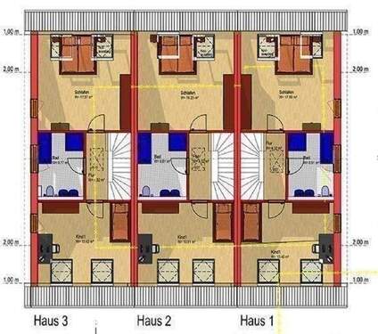 Dachgeschoss der EG-Wohnung Süd - 