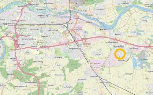 © OpenStreetMap (and) contributors, CC-BY-SA - Grundstück zum Kaufen in Neutraubling