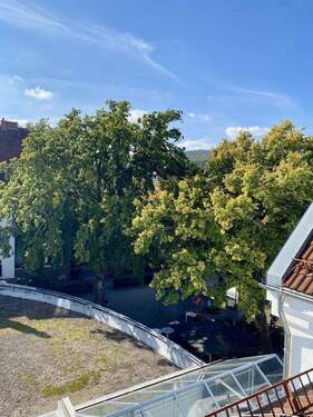 Blick Richtung Brunnenallee - 