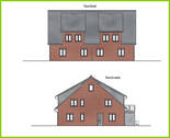 Ansichten I - °°° TOP-Neubauwohnung im Dachgeschoss in Nottensdorf zu vermieten °°°