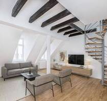 Modern & gemütlich - 47 m² Dachgeschosswohnung im Denkmalbau - Leipzig Zentrum-Nordwest