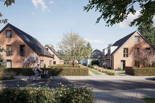 Visualisierung Straße - ILSE - Häuser für Stadtmenschen mit Landlust und Stil