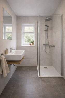 Tageslichtbadezimmer - 