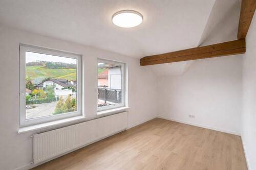 Schlafzimmer - Etagenwohnung mit 56,00 m&sup2; in Löwenstein zur Miete