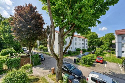 Blick nach Süd-Westen - Etagenwohnung mit 44,60 m&sup2; in Stuttgart zum Kaufen