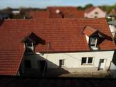 Blick auf die Dachflächen der ehemaligen Backstube - 