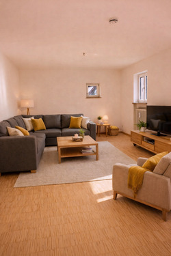 Möblierung Beispiel mit KI - 2 Zimmer Etagenwohnung zum Kaufen in Ingolstadt