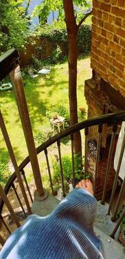 Treppe zum Garten - 