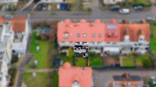 Drohnenbild Garten - 