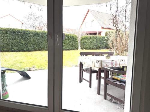 Terrasse mit Grünanteil - 2 Zimmer Terrassenwohnung in Jena