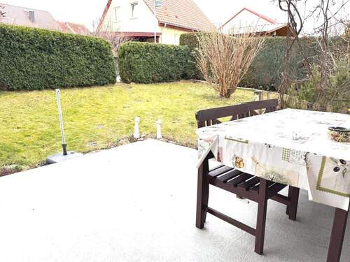 Terrasse mit Grünanteil - Terrassenwohnung mit 71,80 m&sup2; in Jena zum Kaufen