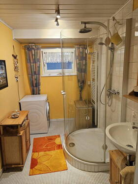 Dusche im Keller - 