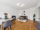 Wohnzimmer - 2 Zimmer Etagenwohnung in Hamburg