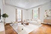 Wohnbereich. Herrschaftlich und hell. - Jugendstil-Traum. Hochherrschaftliche 6-Zimmer-Bel Etage-Wohnung.