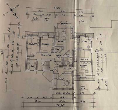 Grundriss Dachgeschoss 