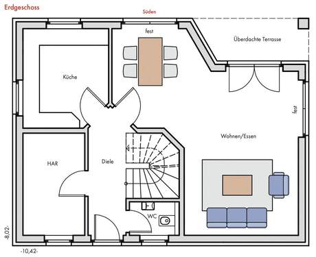 EG_Schwerin.jpg - 4 Zimmer Einfamilienhaus zum Kaufen in Panketal