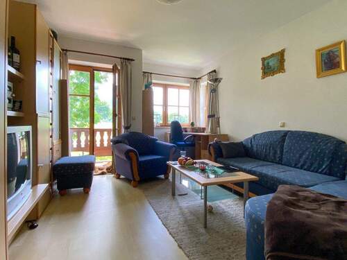 Wohn-/Schlafbereich - 1 Zimmer Etagenwohnung zur Miete in Brannenburg