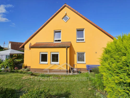 Ostansicht - Ruhig und ländlich, Doppelhaushälfte in der Nähe von Meißen