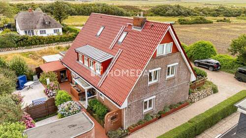 Außenansicht Drohne 7 - 7 Zimmer Einfamilienhaus in Sylt