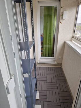 Loggia / praktischer Stauraum - 