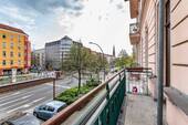 Balkon - 4 Zimmer Etagenwohnung in Berlin