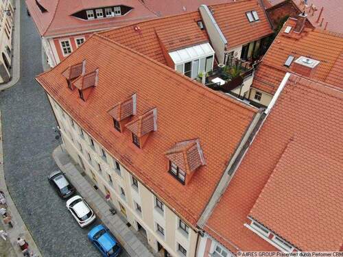 Objektansicht seitlich - 1 Zimmer Etagenwohnung zur Miete in Bautzen