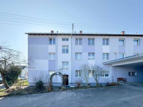 Hausansicht Hofseite - 3 Zimmer Etagenwohnung zum Kaufen in Schwäbisch Hall