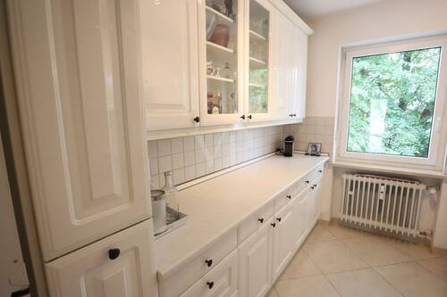 Küche - Etagenwohnung mit 89,20 m² in München / Solln zum Kaufen