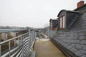 Balkon - Stilvolle 4-Raum-Dachgeschoss-Wohnung mit Balkon in 'Mitte-Nord'